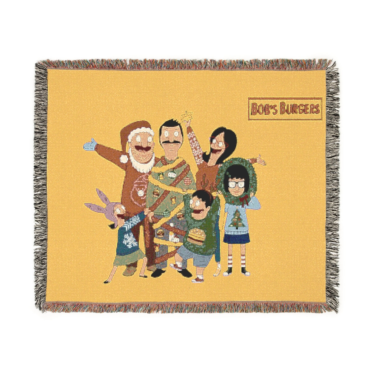 Belcher Family Christmas Blanket